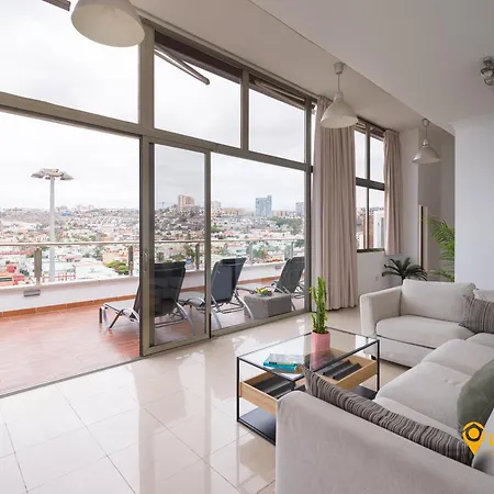 Апартаменты Living Canteras Homes - Penthouse Free Parking