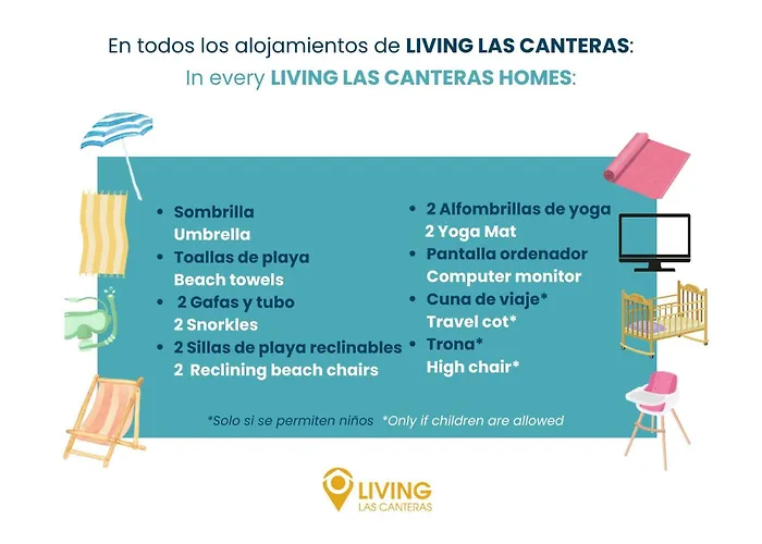 公寓 Living Canteras Homes - Penthouse Free Parking